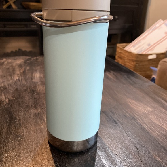 Kleen Kanteen TKWide 12 Oz Limited Baby Blue Robins Egg Tiffany Blue Water Bottl - Picture 4 of 9
